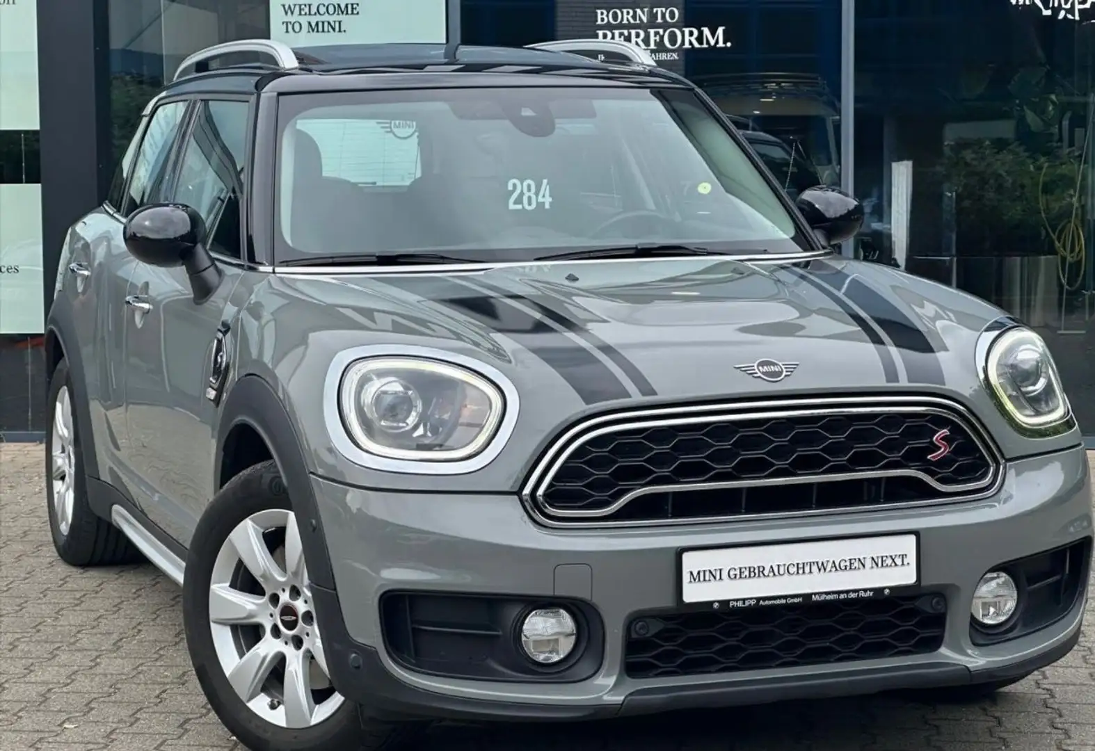 MINI Cooper SD Countryman Navi SHZ Automatik LED Pano Gris - 2