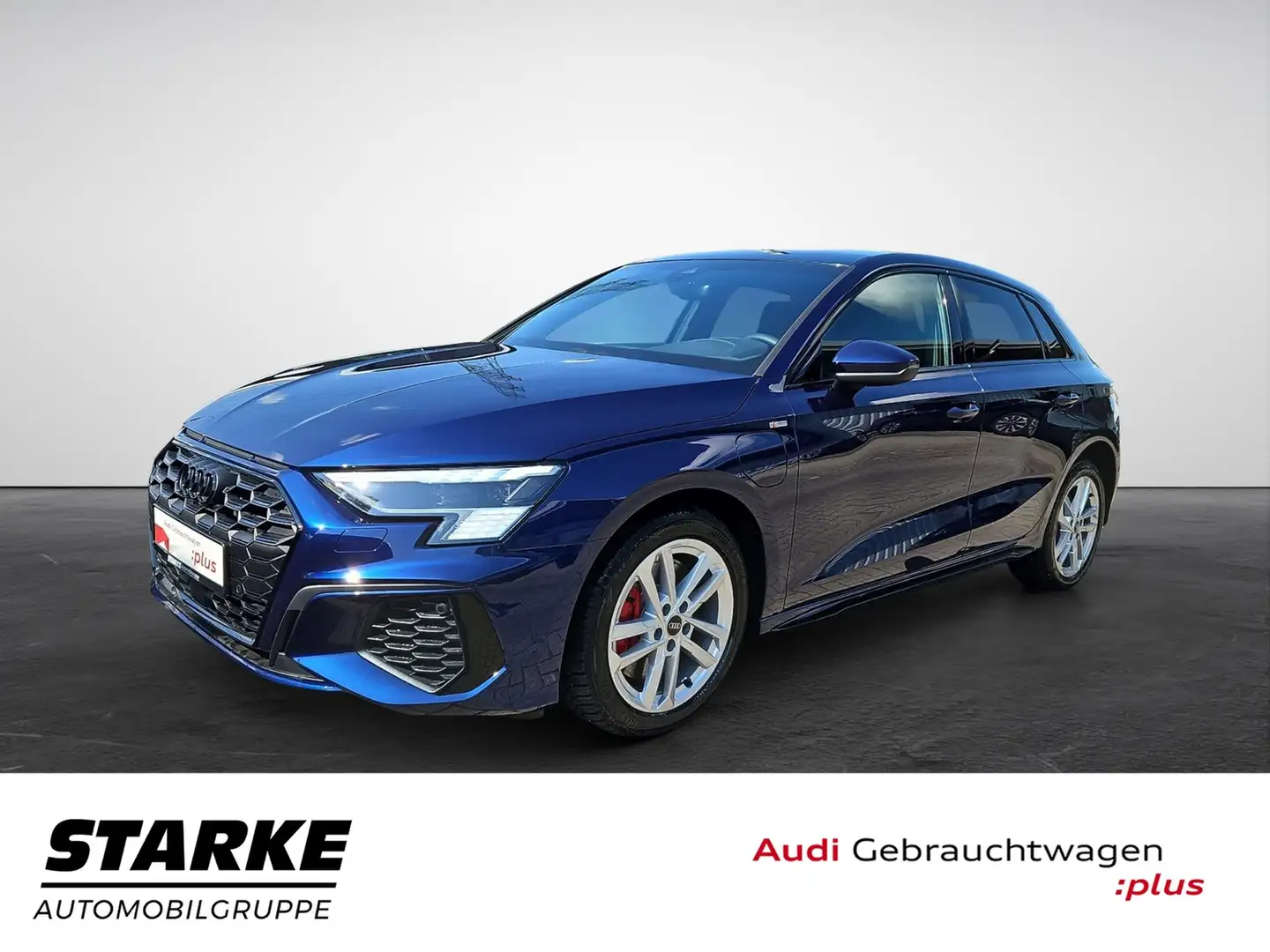 Audi A3 Sportback 45 TFSI e S tronic S line NaviPlus Ma... Blau - 2