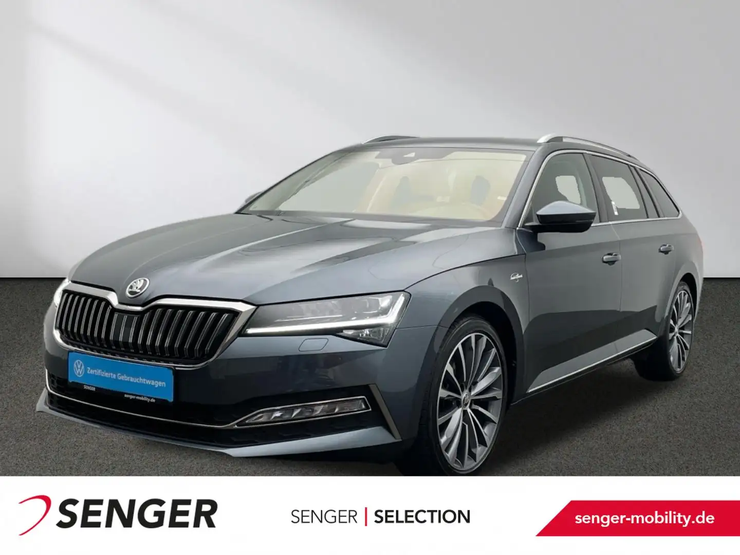 Skoda Superb Combi Laurin & Klement 2.0 TDI Matrix-LED Gri - 1