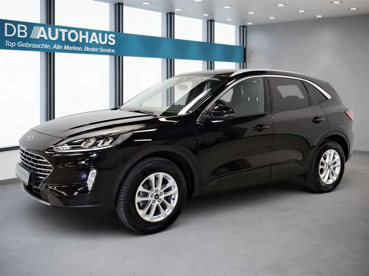 Ford Kuga Titanium 2.5 DuraTec FHEV 4WD Schwarz - 1