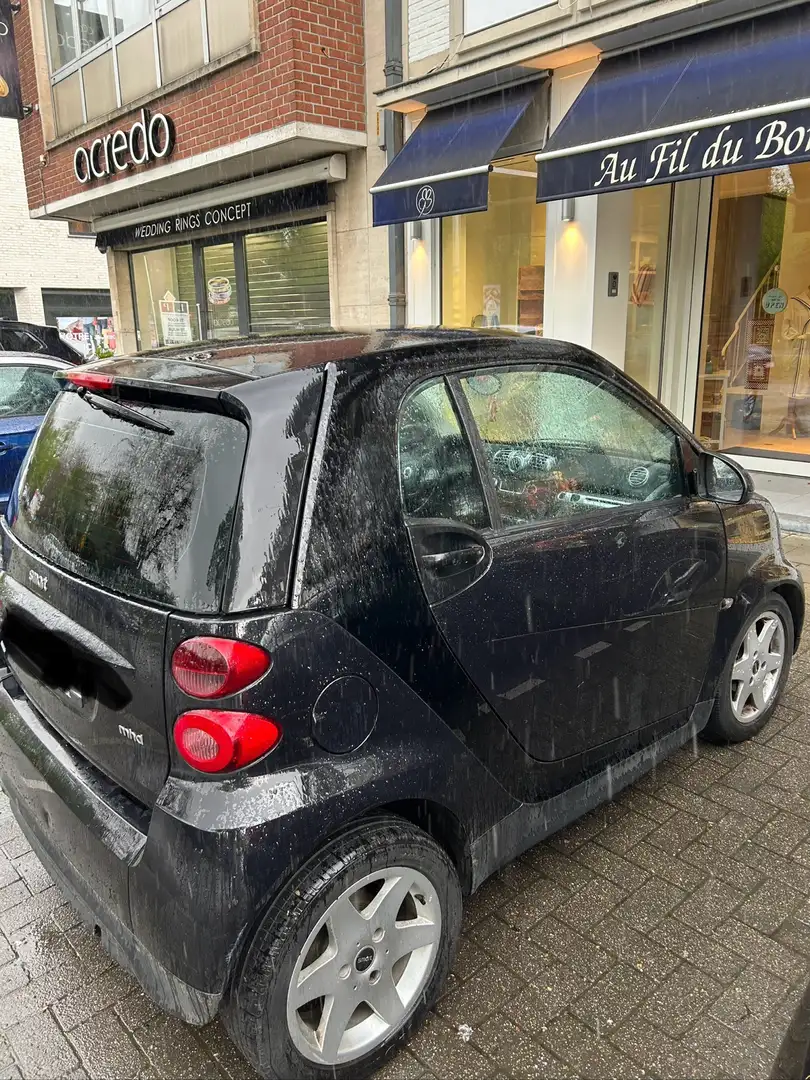 smart forTwo 1.0i Mhd Pure Softouch Zwart - 2