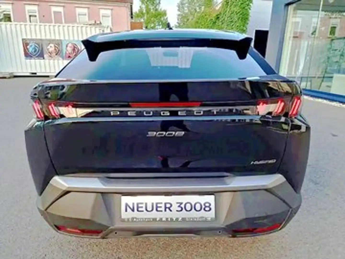 Peugeot 3008 3008 Hybrid 136 E-DCS6 Allure Aut. Allure Schwarz - 2