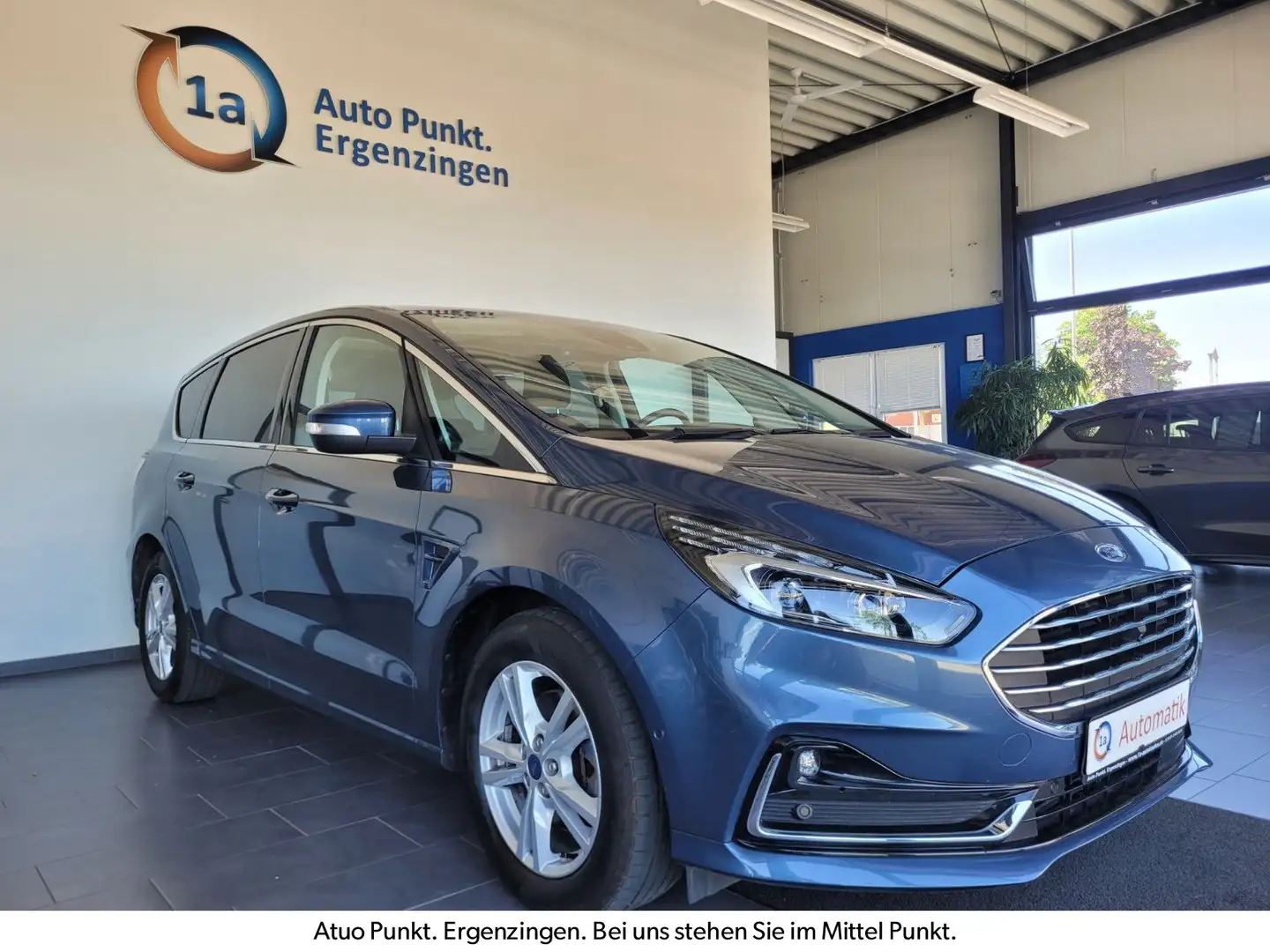 Ford S-Max EcoBlue 190PS Autom. Titanium m AHK+Kamera Blau - 1