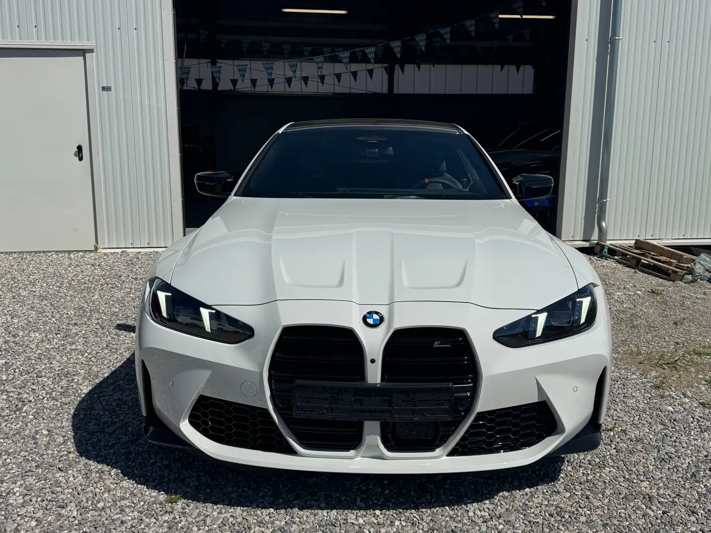 BMW M4 M4 Coupe Competition xDrive 530PS, InnoP, Parkplus Weiß - 2