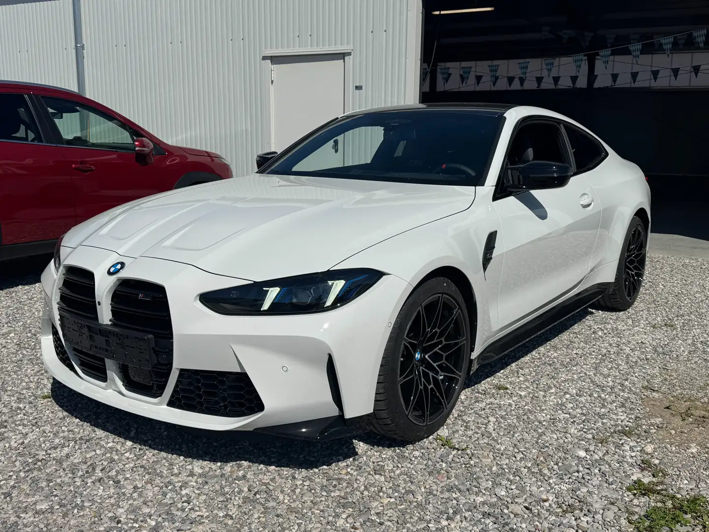 BMW M4 M4 Coupe Competition xDrive 530PS, InnoP, Parkplus Weiß - 1