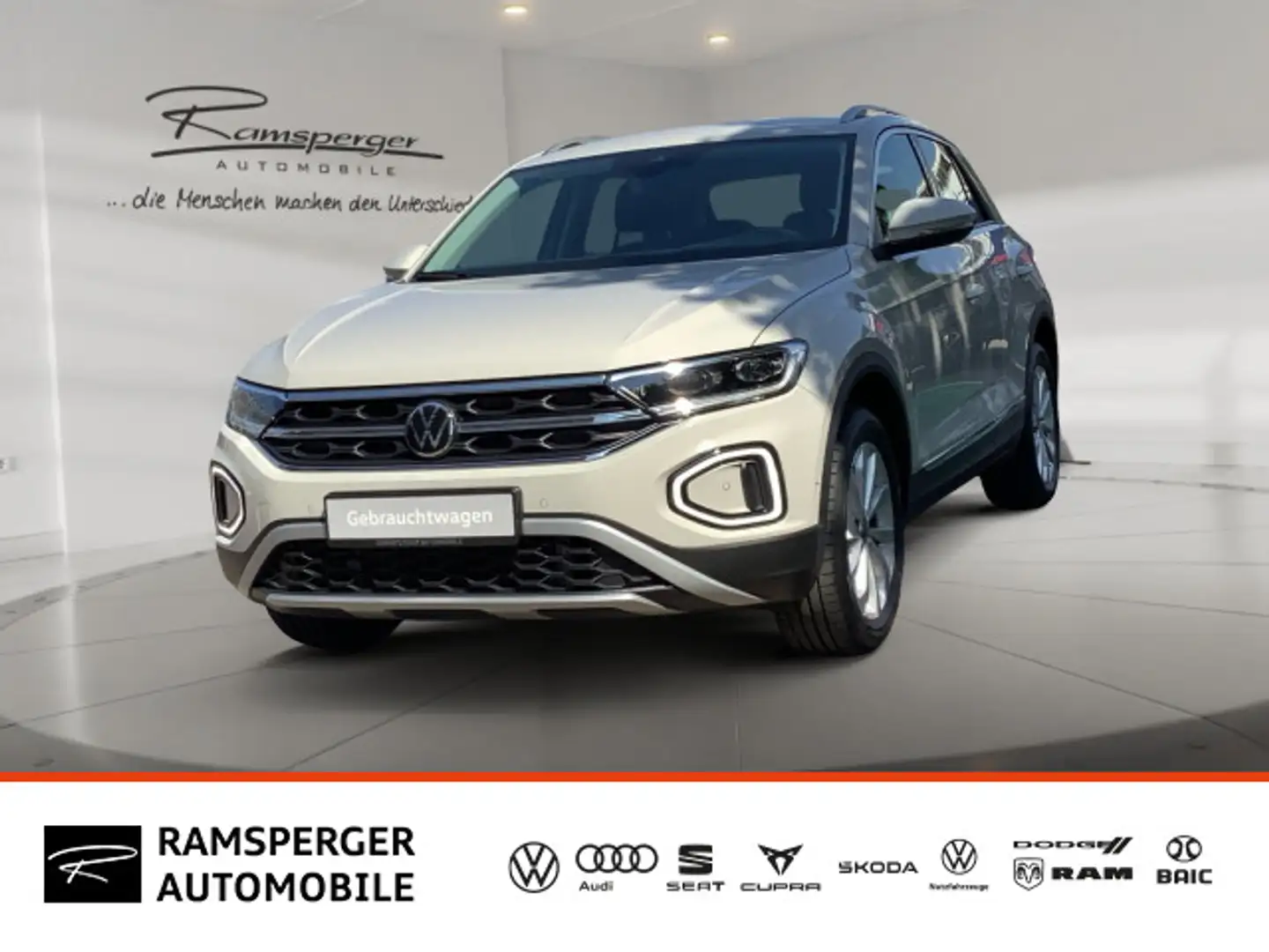 Volkswagen T-Roc 1.5 TSI DSG Style ACC LED APP Keyless Kame Grau - 1