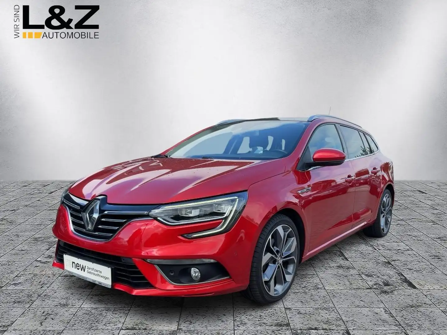 Renault Megane Grandtour BOSE-Edition Leder Navi Panorama Red - 1