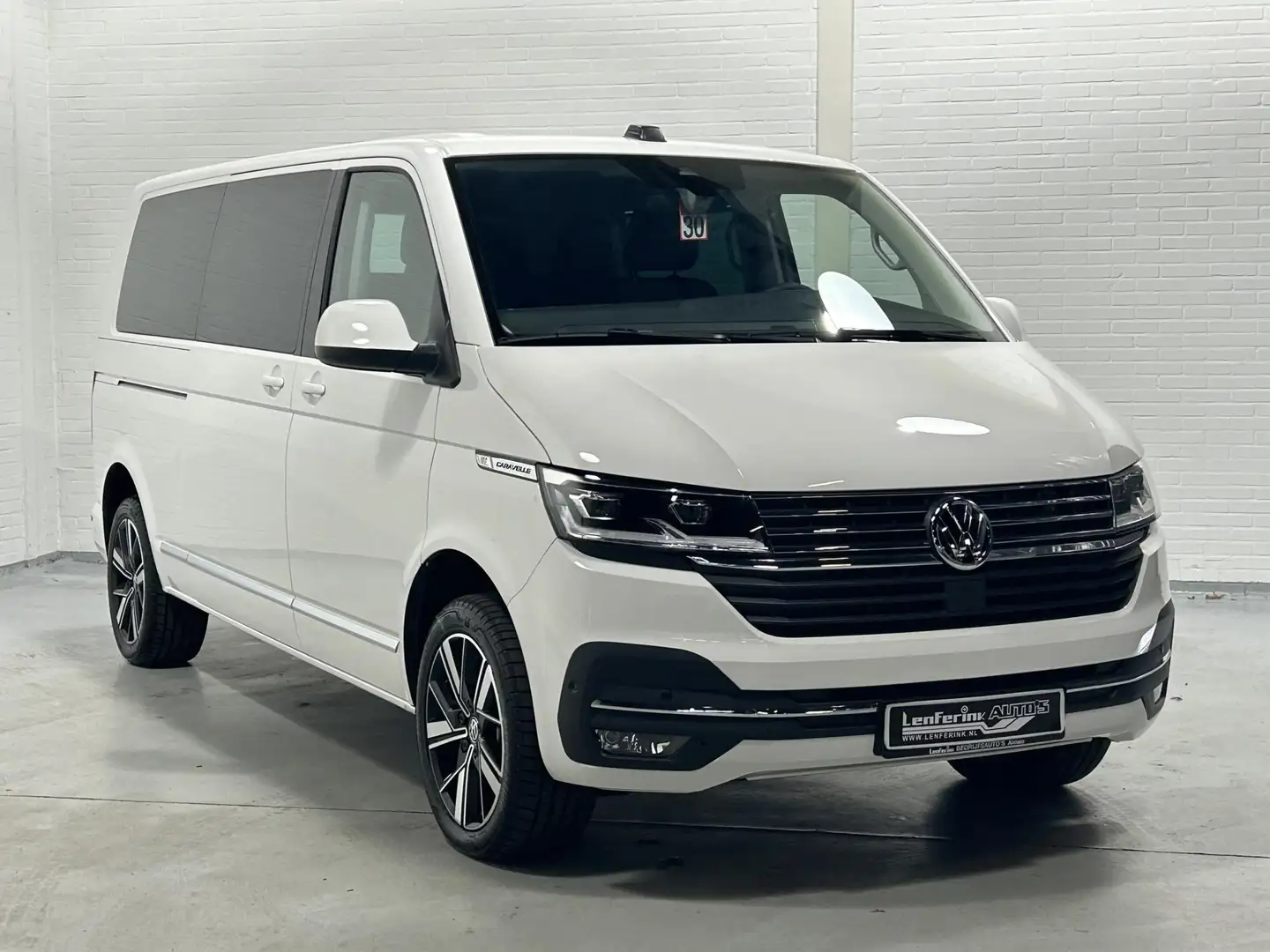 Volkswagen Transporter 2.0 TDI 204 pk L2H1 Highline 2x Elek. Schuifdeur L Biały - 2