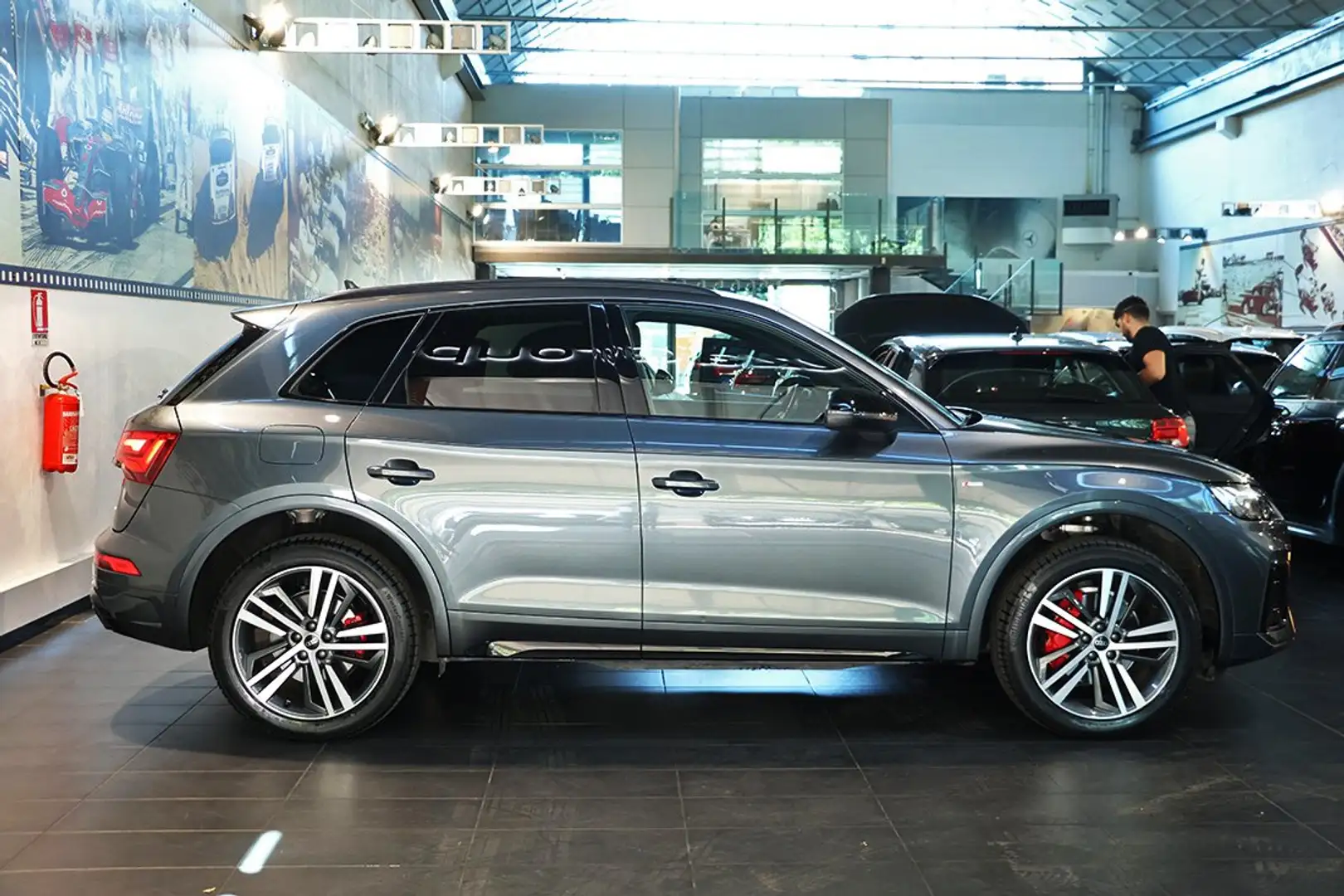 Audi Q5 40 TDI Quattro S-Tronic S-Line Plus -MATRIX/TELEC. Grigio - 2
