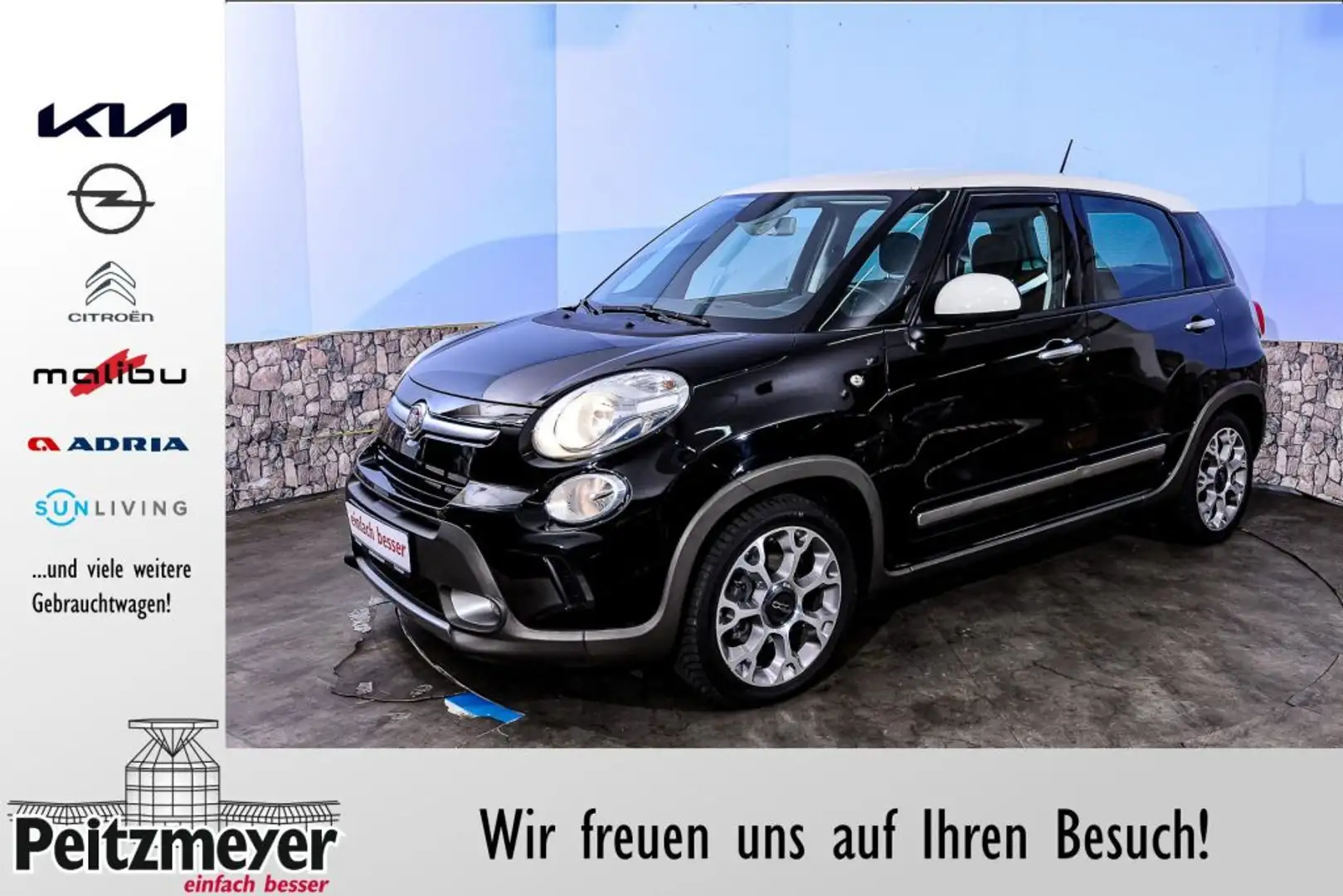 Fiat 500 500L 1.4 16V Trekking Schwarz - 1