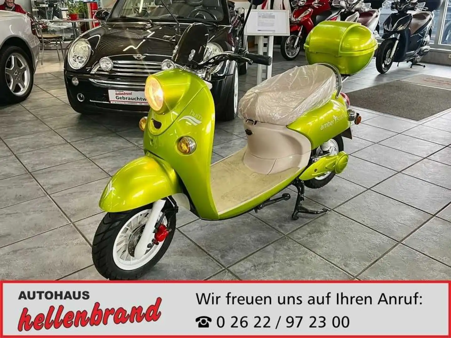 Autres Amber Scoot XLS11 50 E-Roller Vert - 1
