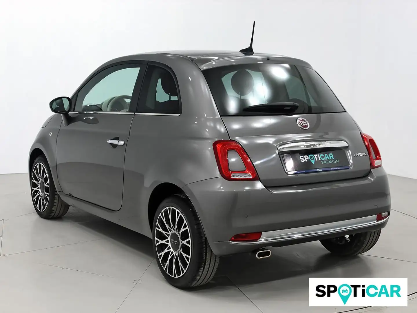 Fiat 500 Monotrim 1.0 Hybrid 51KW (70 CV) Gris - 2