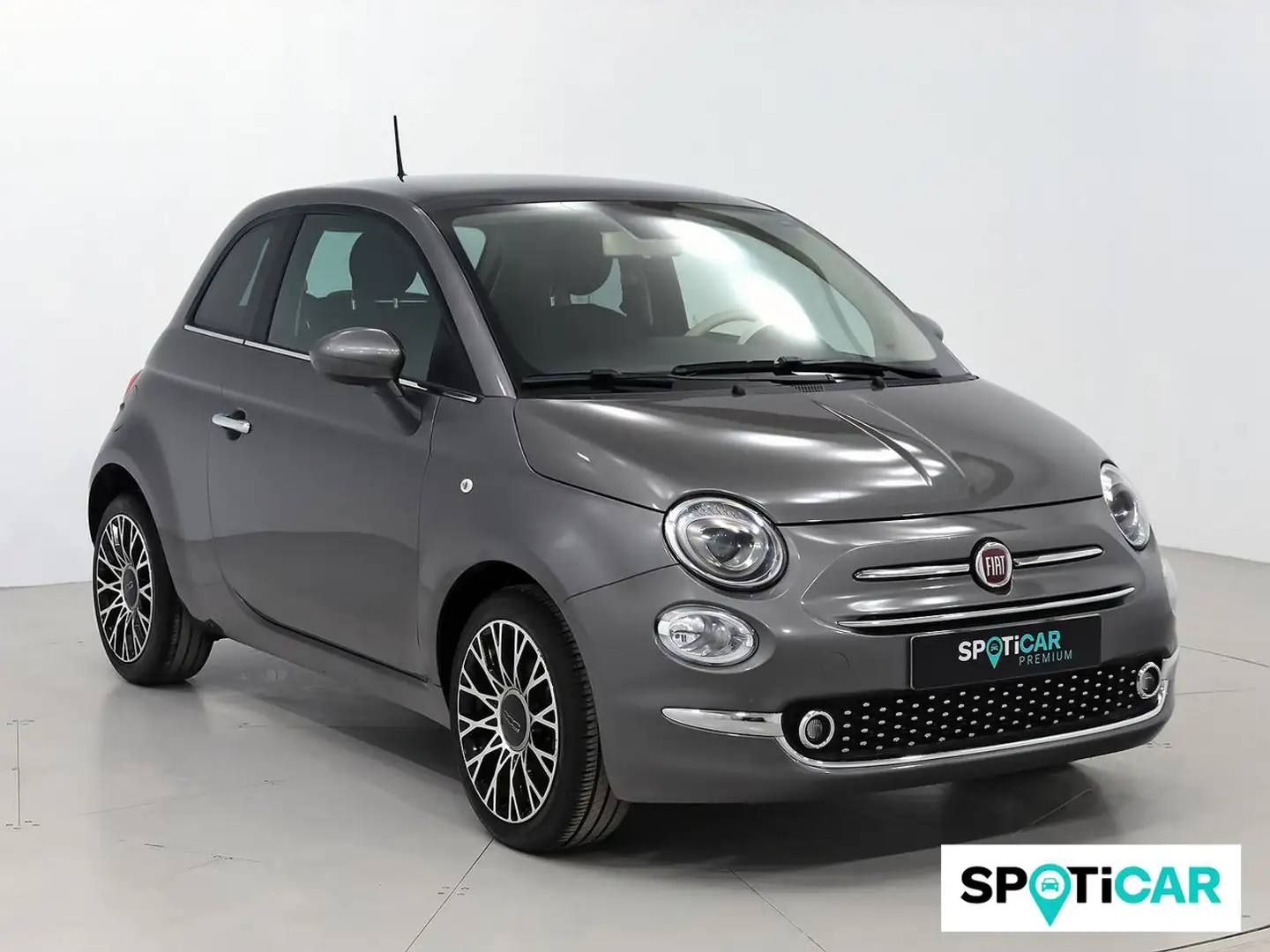 Fiat 500 Monotrim 1.0 Hybrid 51KW (70 CV) Gris - 1
