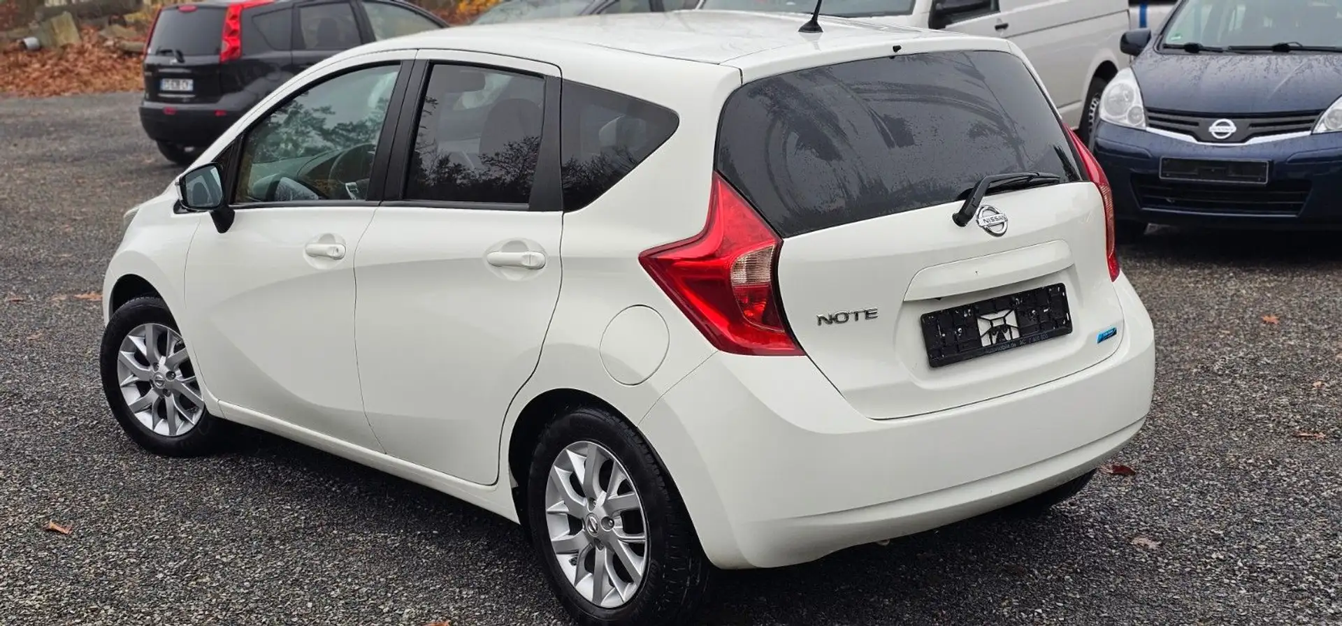 Nissan Note Acenta++KAM360°+TEMPO+KLIMAAUT+8FACH-ALU+ Weiß - 2