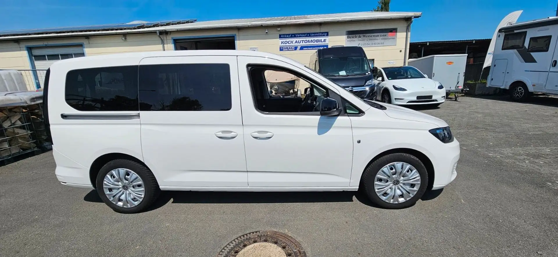 Volkswagen Caddy Basis Maxi - Garantie bis 6.26 Blanc - 1