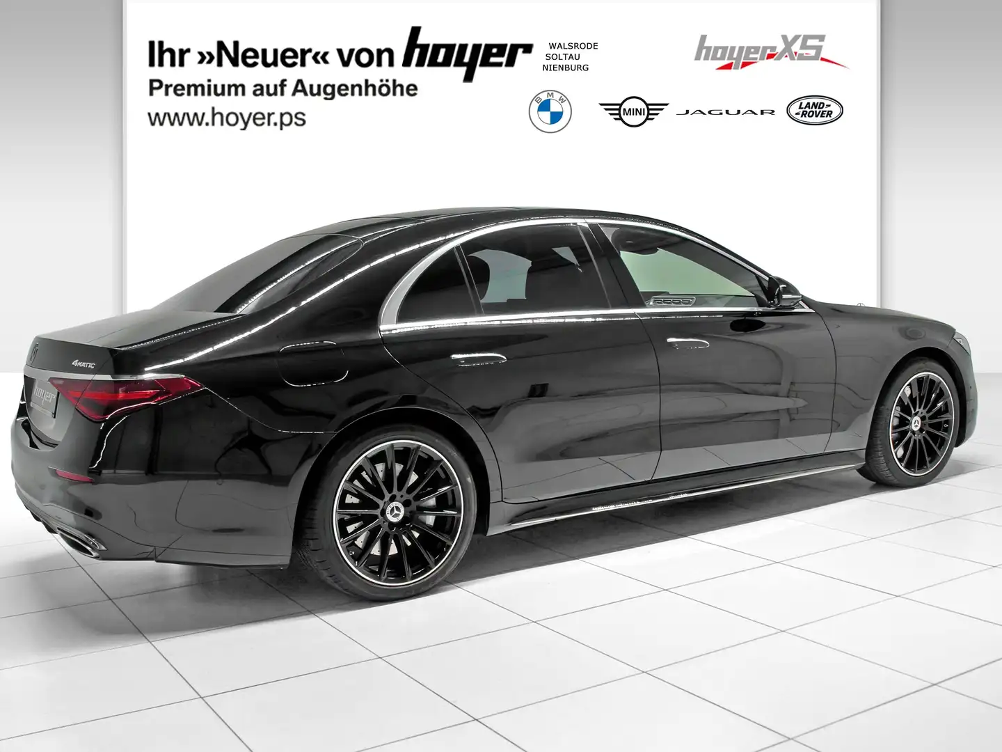 Mercedes-Benz S 580 e 4Matic 9G-Tronic AMG Line Sportpaket Schwarz - 2