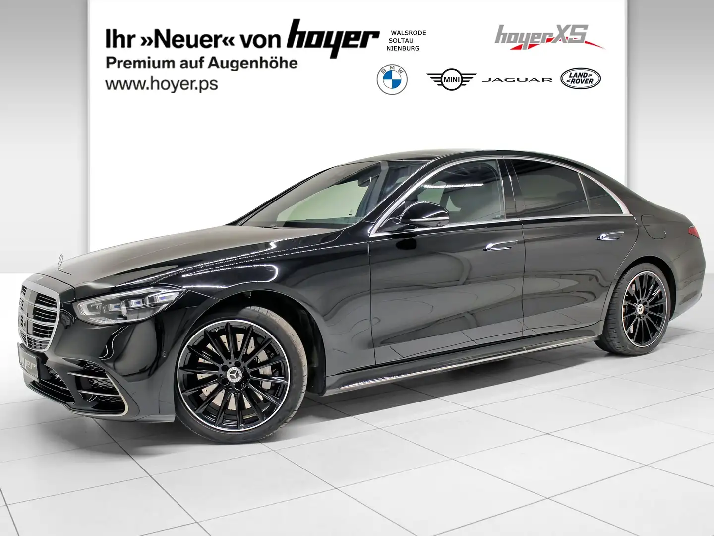 Mercedes-Benz S 580 e 4Matic 9G-Tronic AMG Line Sportpaket Schwarz - 1