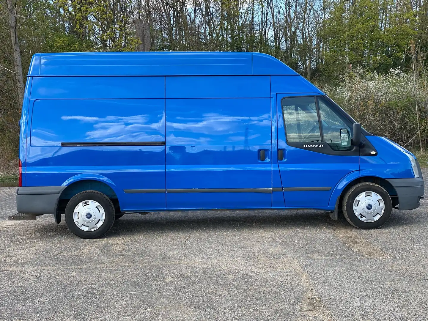 Ford Transit Kasten FT 300 L LKW, 1 Hand, HOCHDACH + LANG Blau - 2