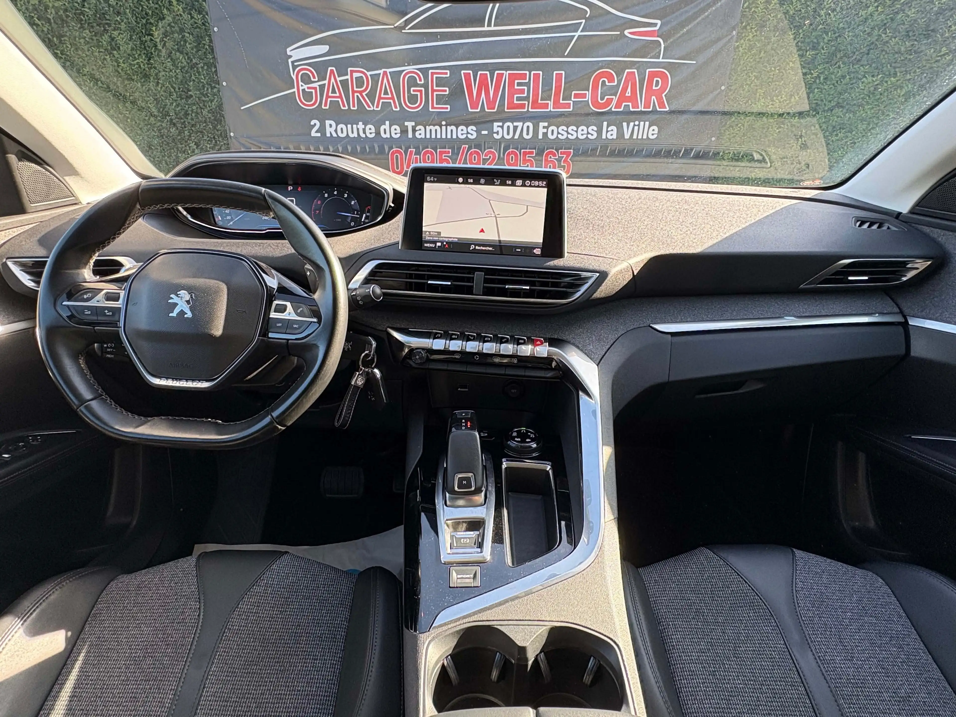 Peugeot 5008 Allure-7Places-12i-Euro6di-Boite Automatique-Palettes au Volant-I-Cockpit-PDC-GPS-LED... — photo 2