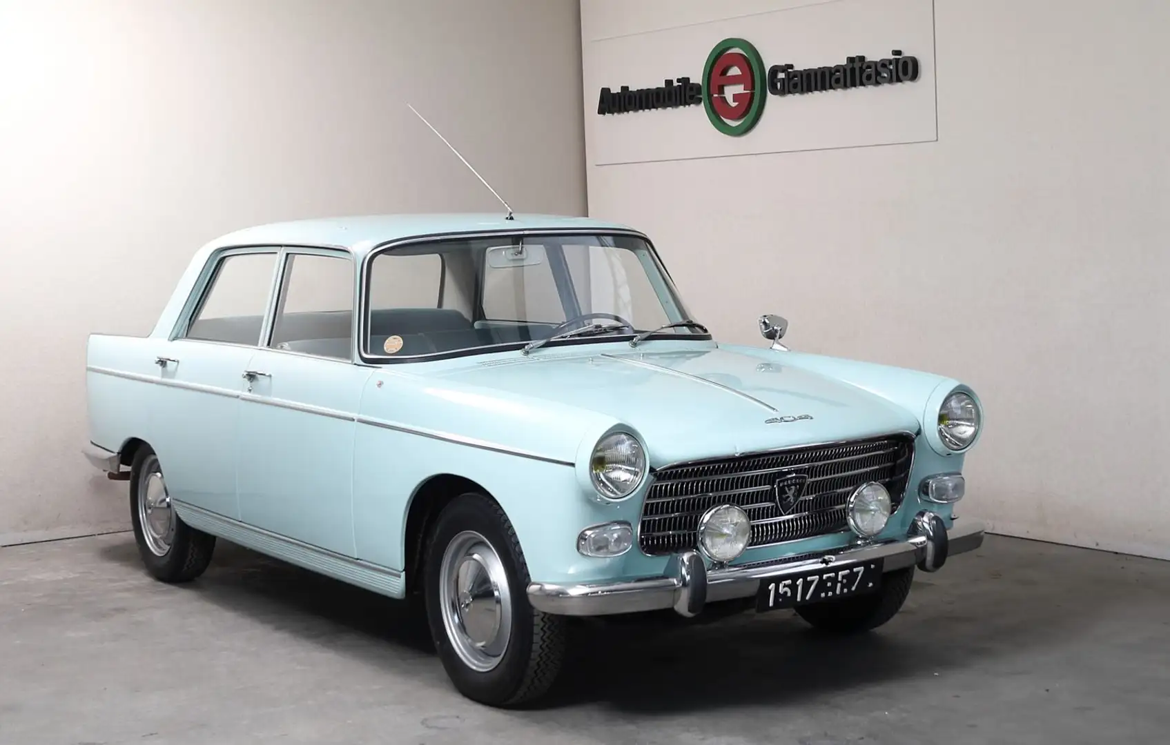 Peugeot 404 1.Hand Original 50700km nicht Restauriert Blau - 1