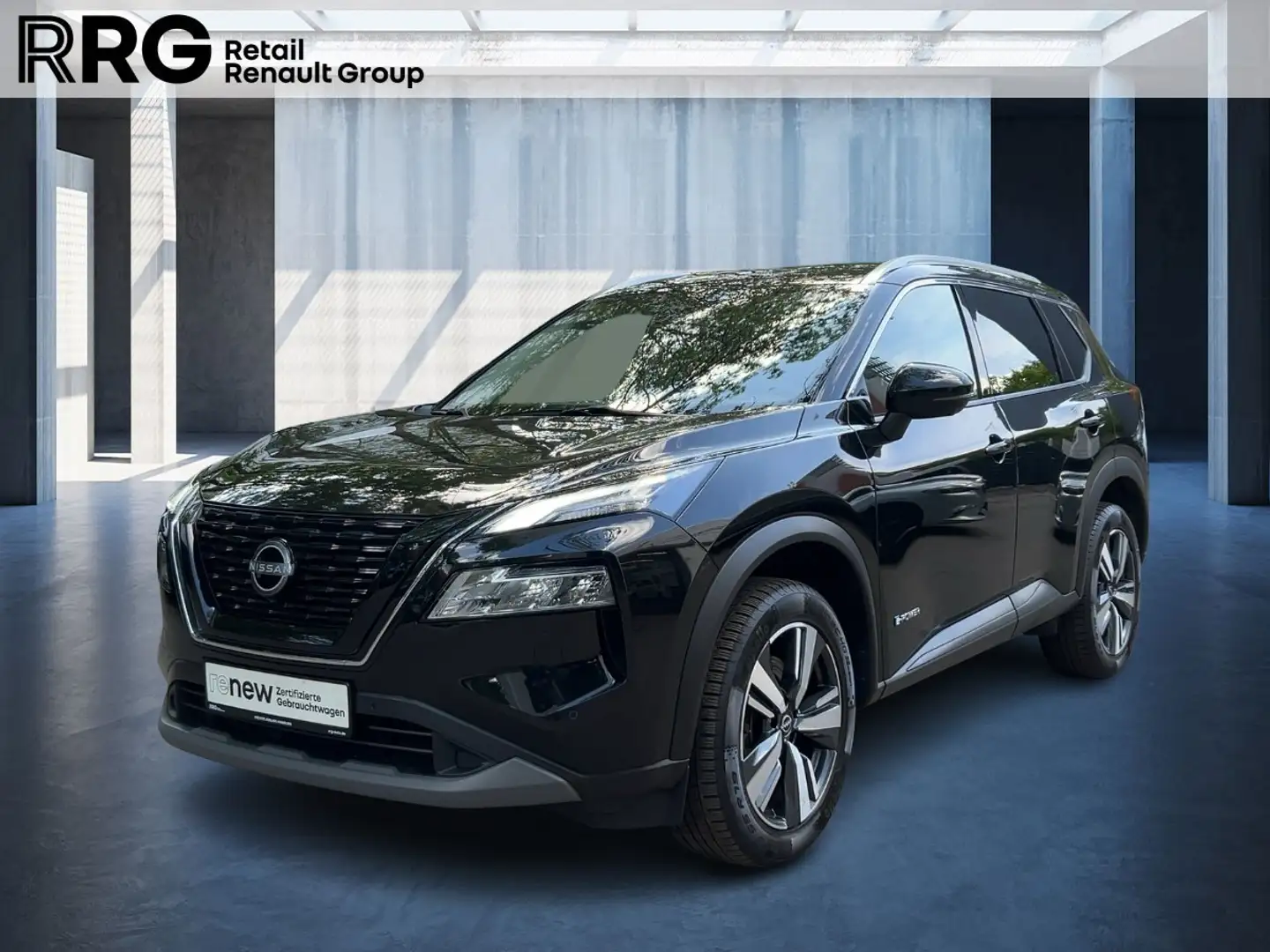 Nissan X-Trail 1.5 Tekna Plug-In HuD ACC 360 Kamera Zwart - 1