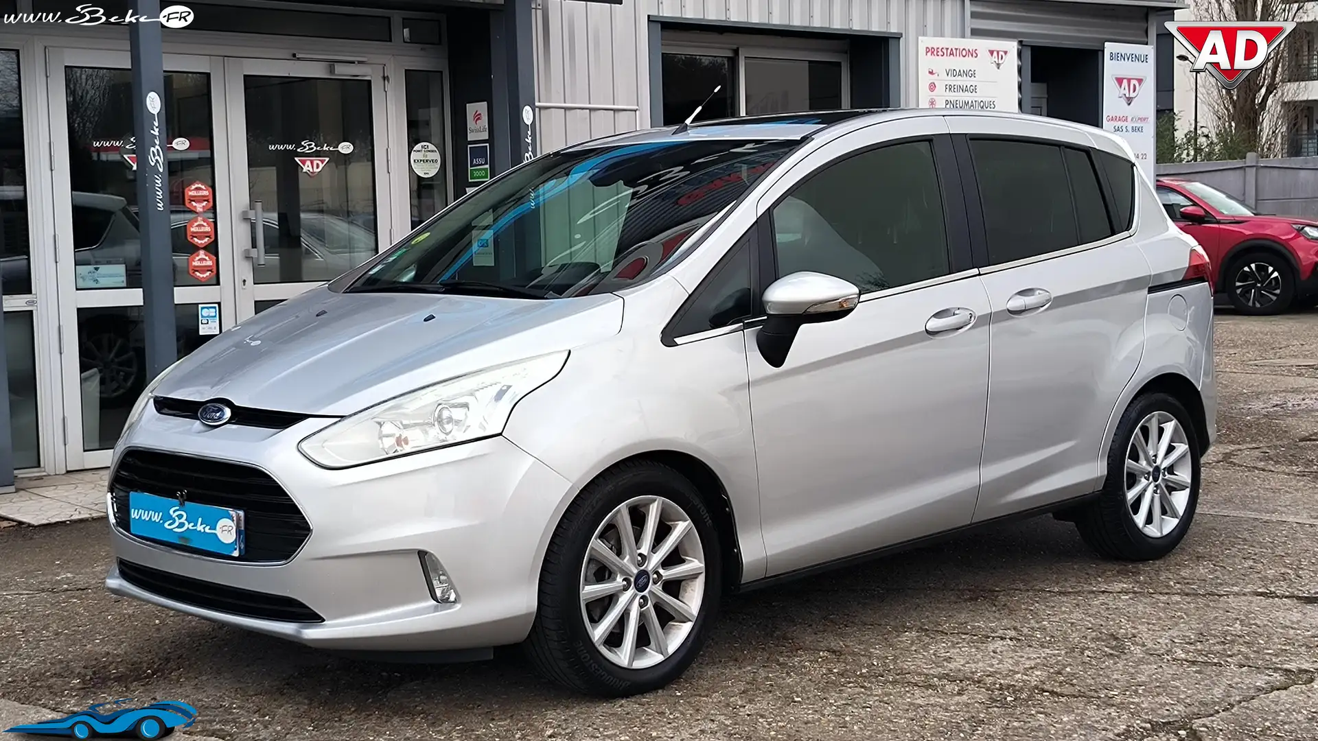 Ford B-Max 1.5 TDCi 95 S\u0026amp;S Titanium Gris - 1