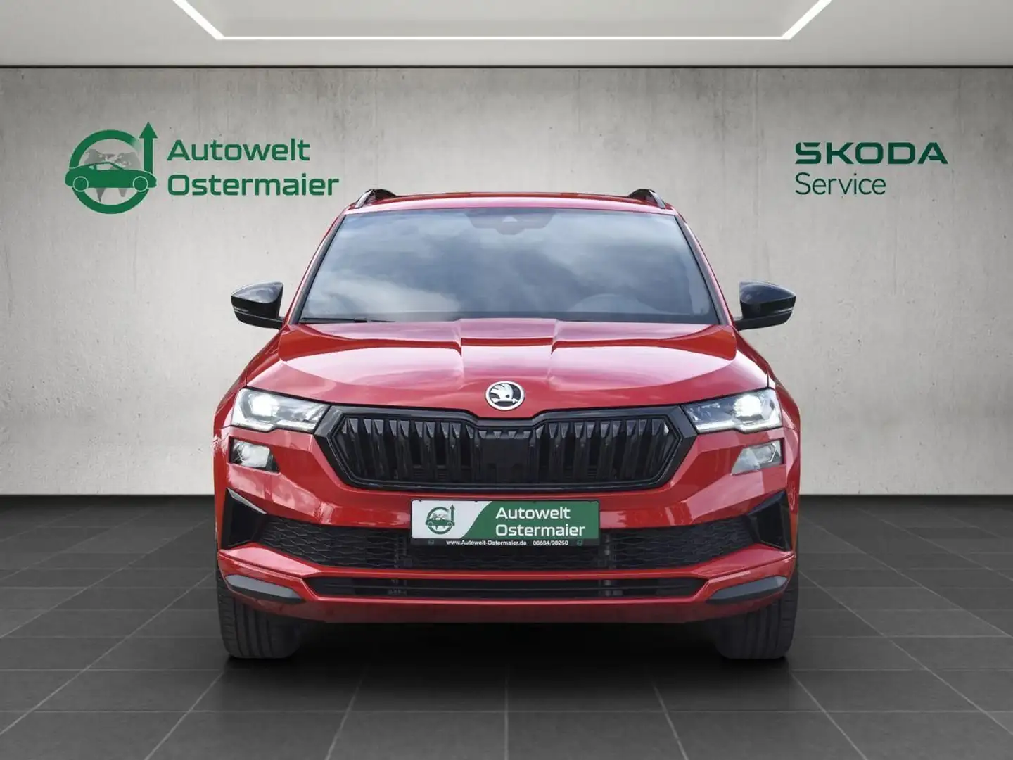 Skoda Karoq 1.5 TSI DSG Sportline*ACC*Kamera*LED*Navi* Roşu - 2
