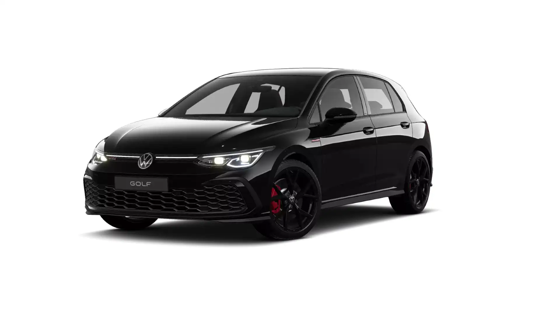 Volkswagen Golf VIII 2.0 TSI DSG GTI*BLACK-STYLE*KAM*NAVI*S Schwarz - 2