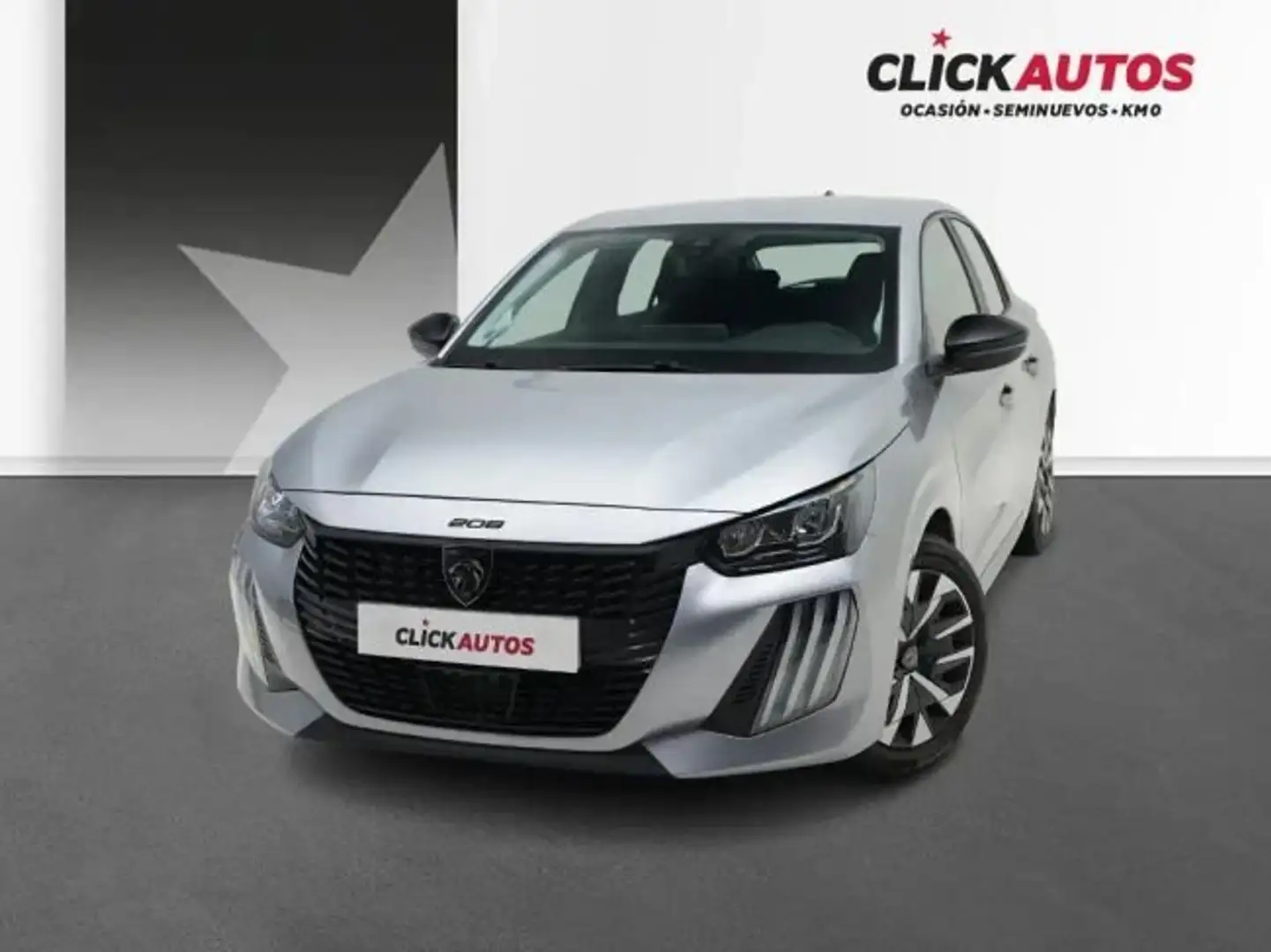 Peugeot 208 1.2 100CV Active Gris - 1