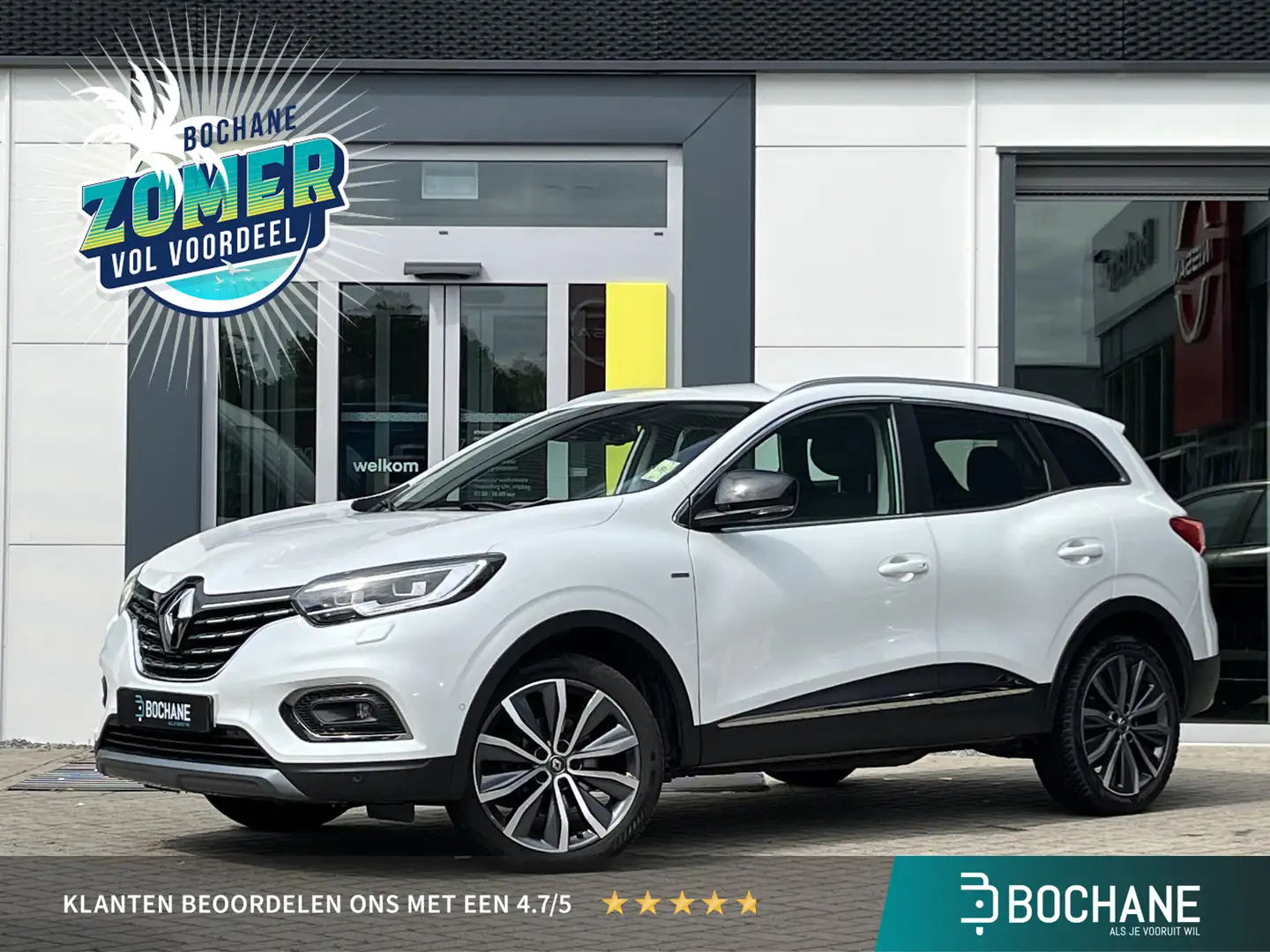 Renault Kadjar 1.3 TCe Intens | Stoelverwarming | Trekhaak | Navi Wit - 1