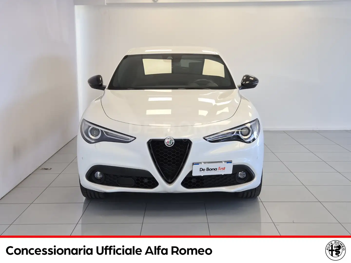 Alfa Romeo Stelvio 2.2 t veloce ti q4 210cv auto Weiß - 2