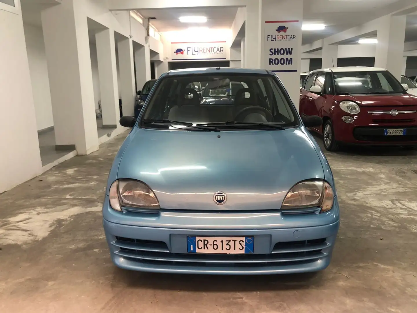 Fiat Seicento Seicento II 2004 1.1 Actual abs Azul - 2