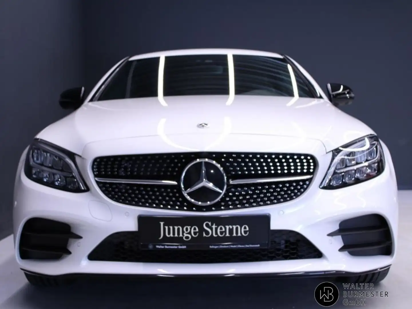 Mercedes-Benz C 200 Coupé AMG+Night+360°Kamera+Navi+LED+Totwi. Weiß - 2