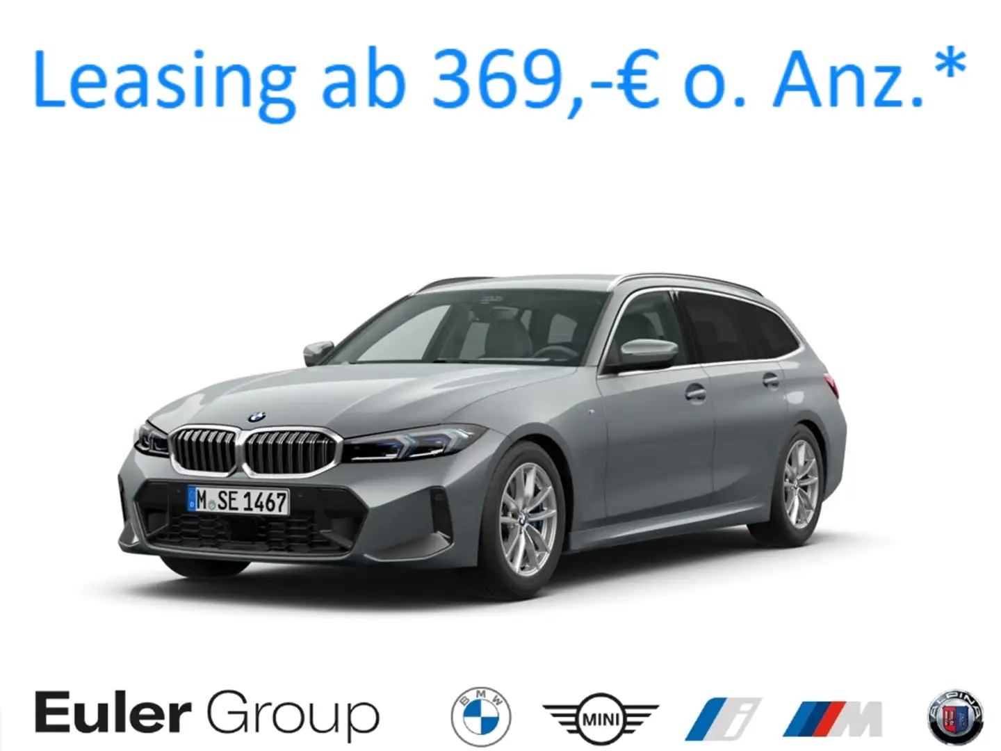 BMW 330 i Touring M Sport AHK ACC Memory Innov.+Comf. HiFi Grijs - 1