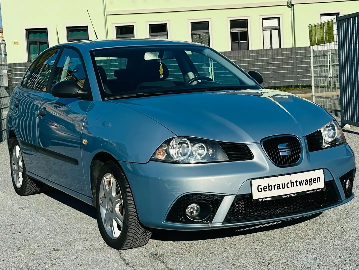 SEAT Ibiza Reference 2.HAND 88000 KM KLIMAAUTOMATIK AHK ALU Blau - 1
