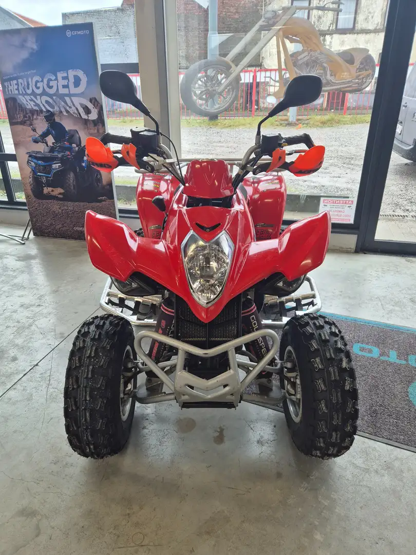 Kymco Maxxer 300 Rojo - 1