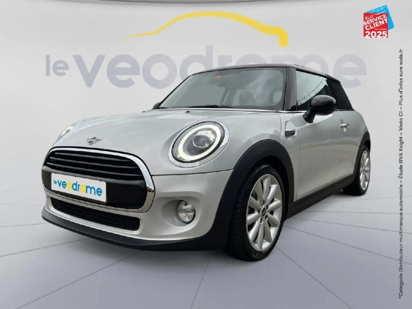 MINI Cooper Cooper 136ch BVA7 Silber - 1