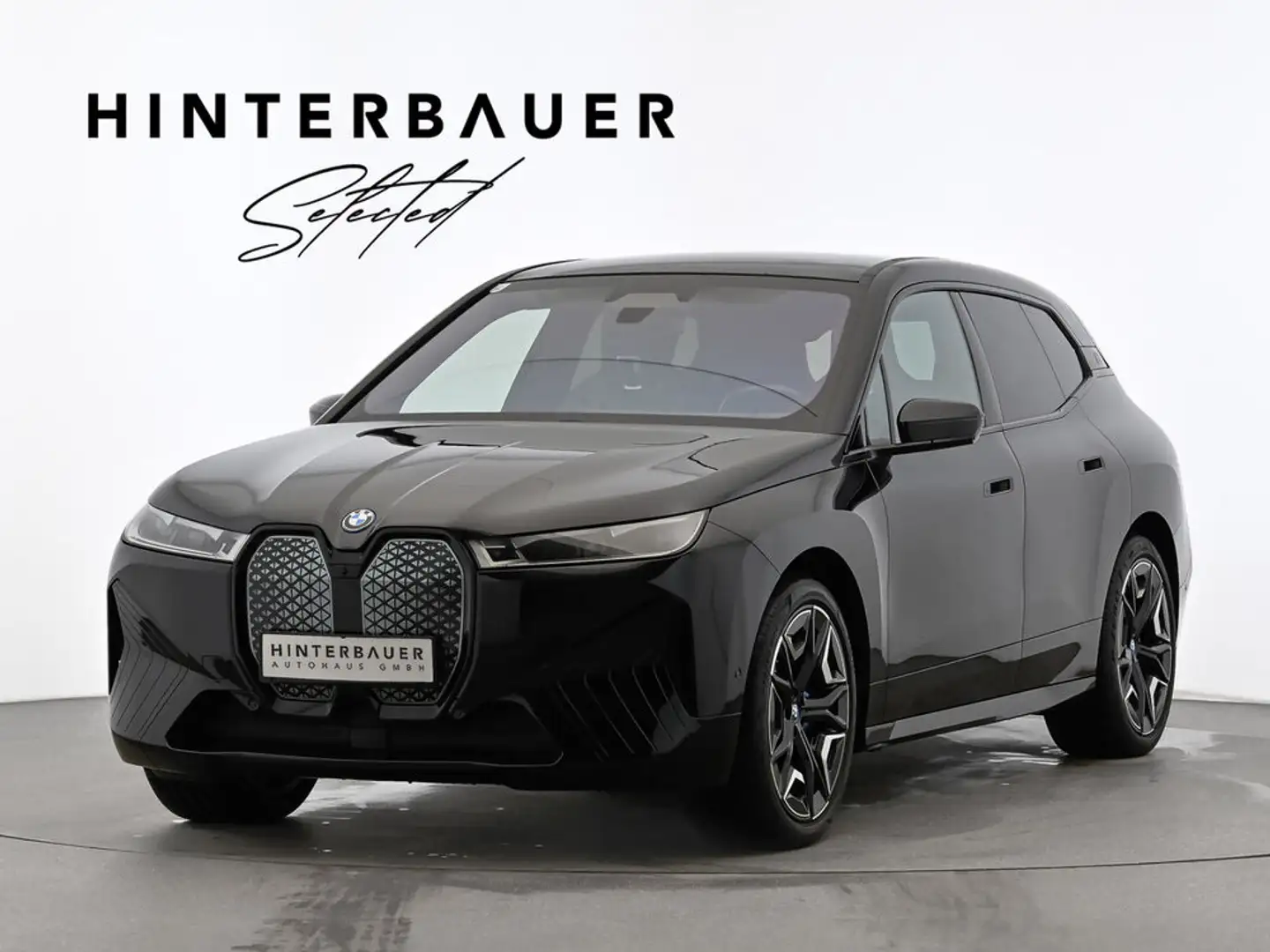 BMW iX xDrive M60*AHK*LUFTFED*BOWERS*LASER*22''ZOLL* Schwarz - 1
