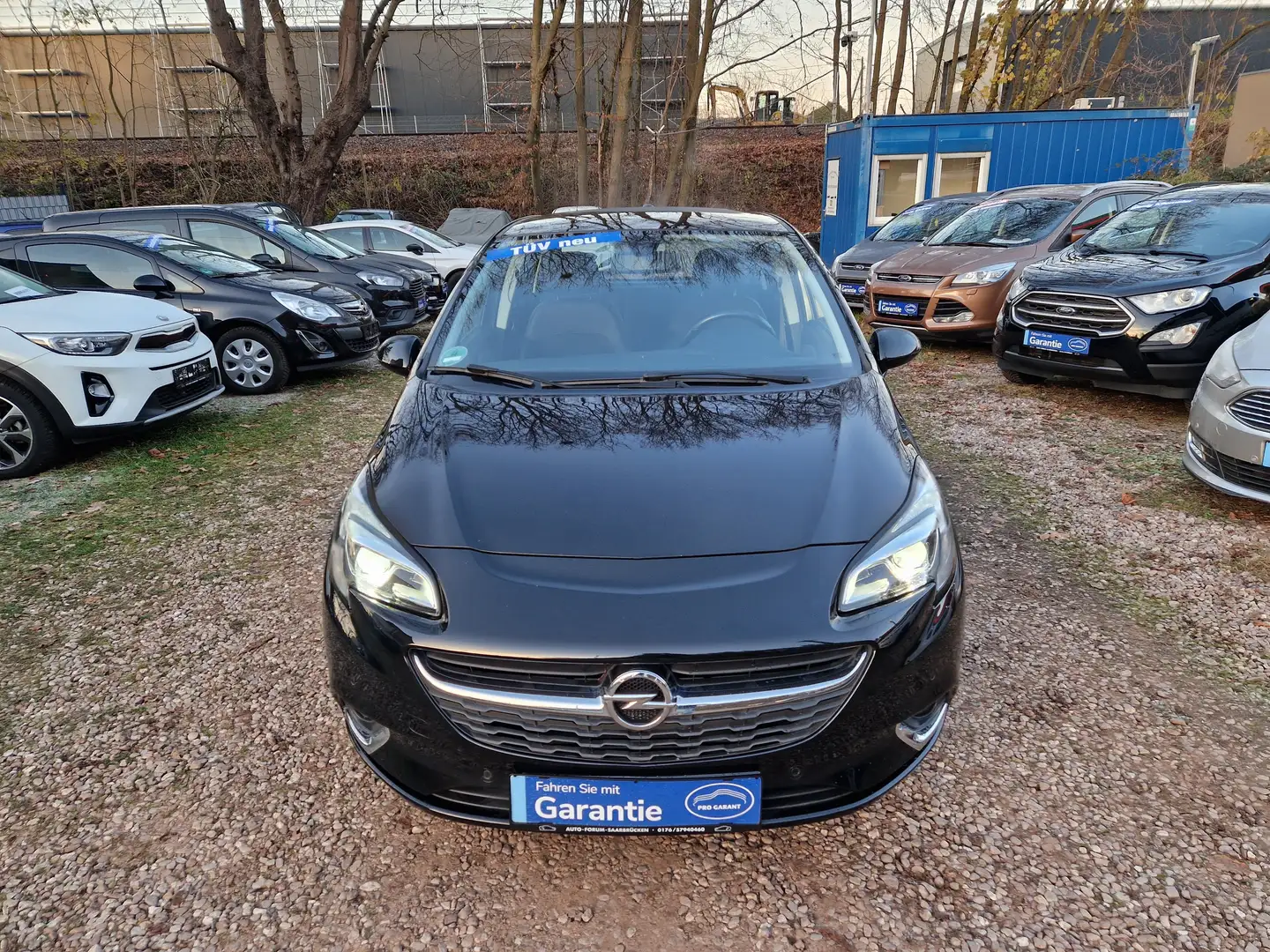 Opel Corsa E 1.4T Klimatro 88Tkm Xenon LED 17" Sitzhz Tempoma Nero - 2