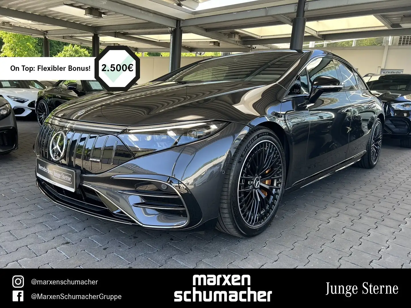 Mercedes-Benz EQS AMG EQS 53 4M+ Drivers+Keramik+Hyperscreen+Bur3D Grau - 1