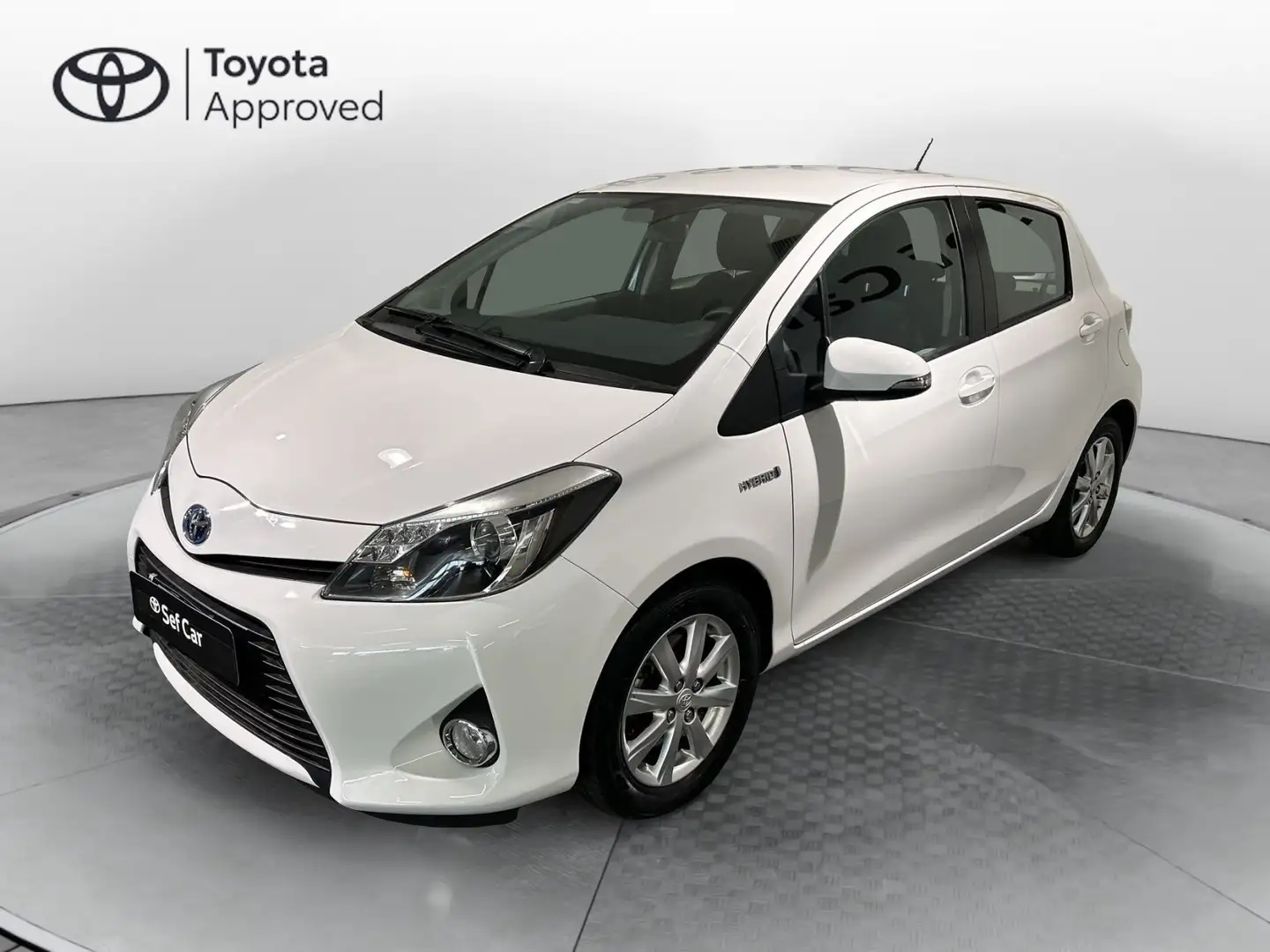 Toyota Yaris Yaris 1.5 Hybrid 5 porte Lounge Più AREA C FREE Blanc - 1