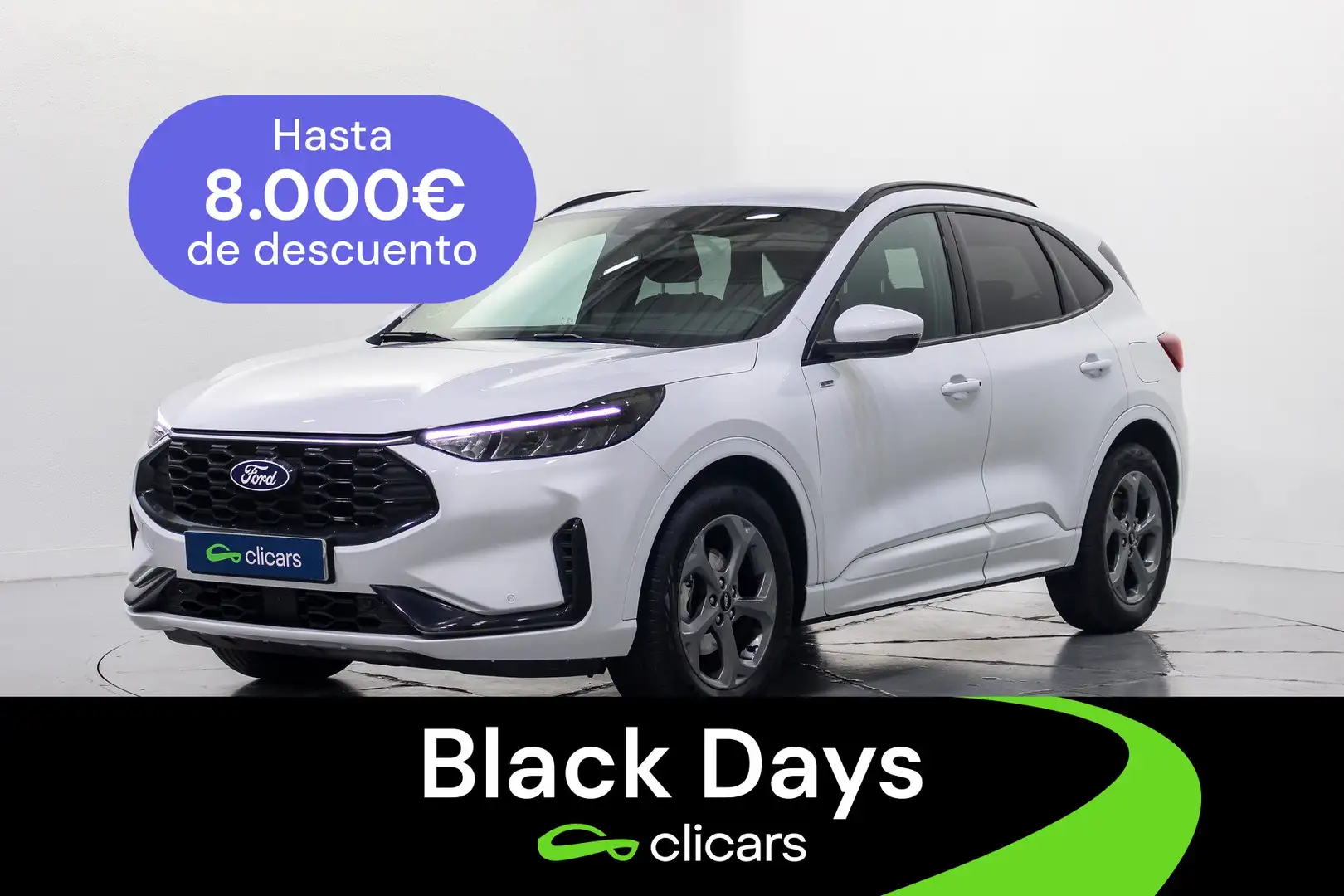 Ford Kuga 1.5 EcoBoost ST-Line FWD 150 Blanc - 1