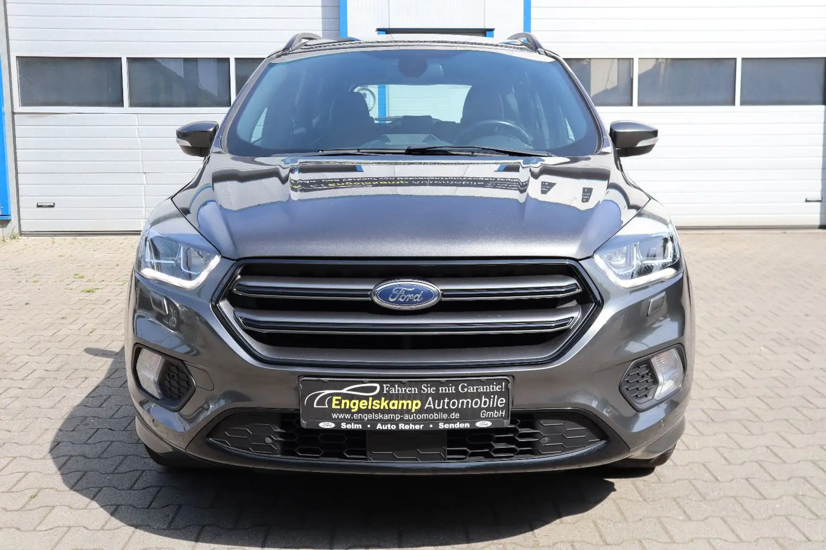 Ford Kuga 1.5 ST-Line/NAVI/LEDER/KEYLESS/PDC/SCHECKH. Grau - 2