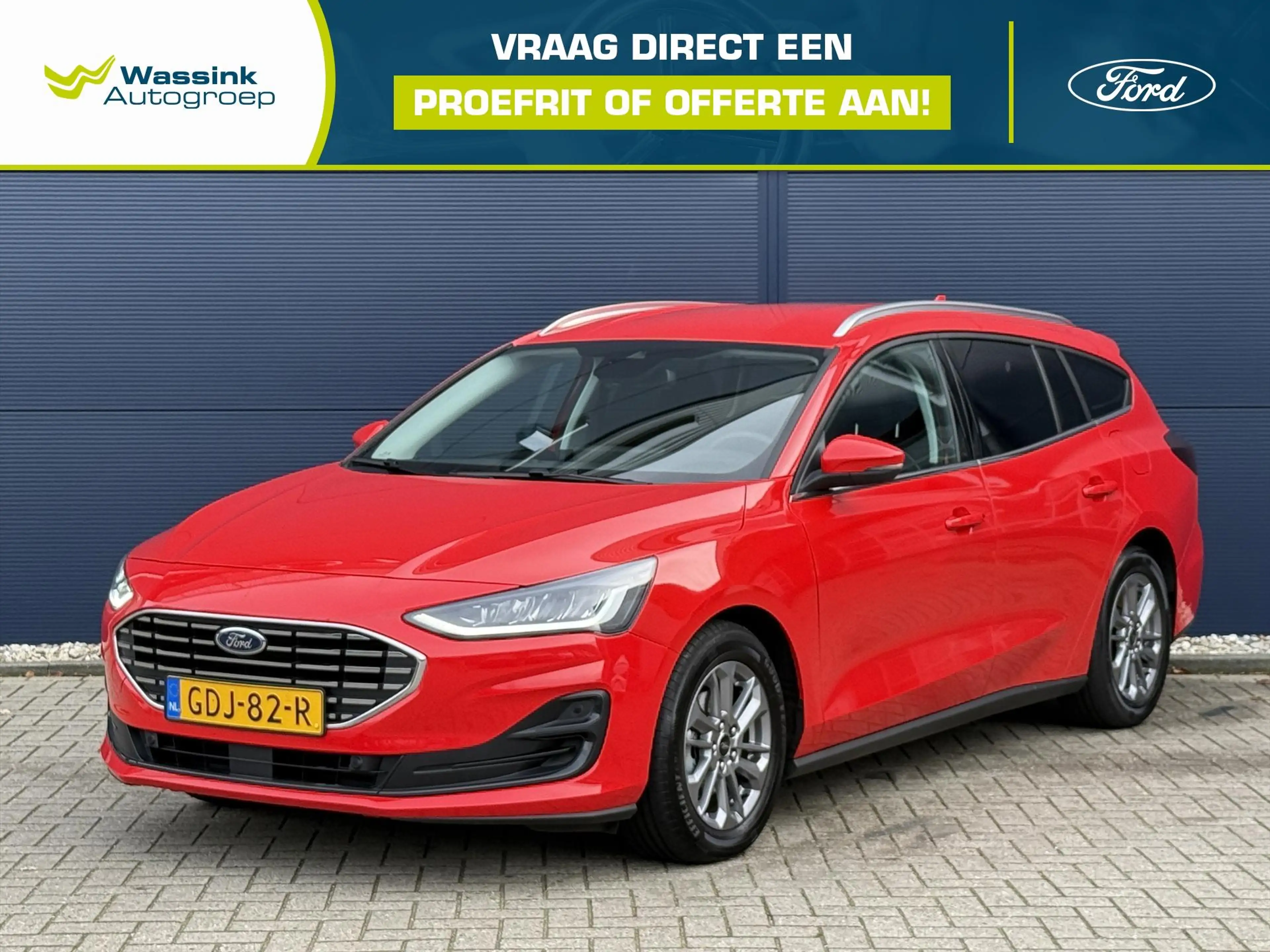 Ford Focus Wagon 1.0T Hybride 155pk Titanium Automaat | Clima