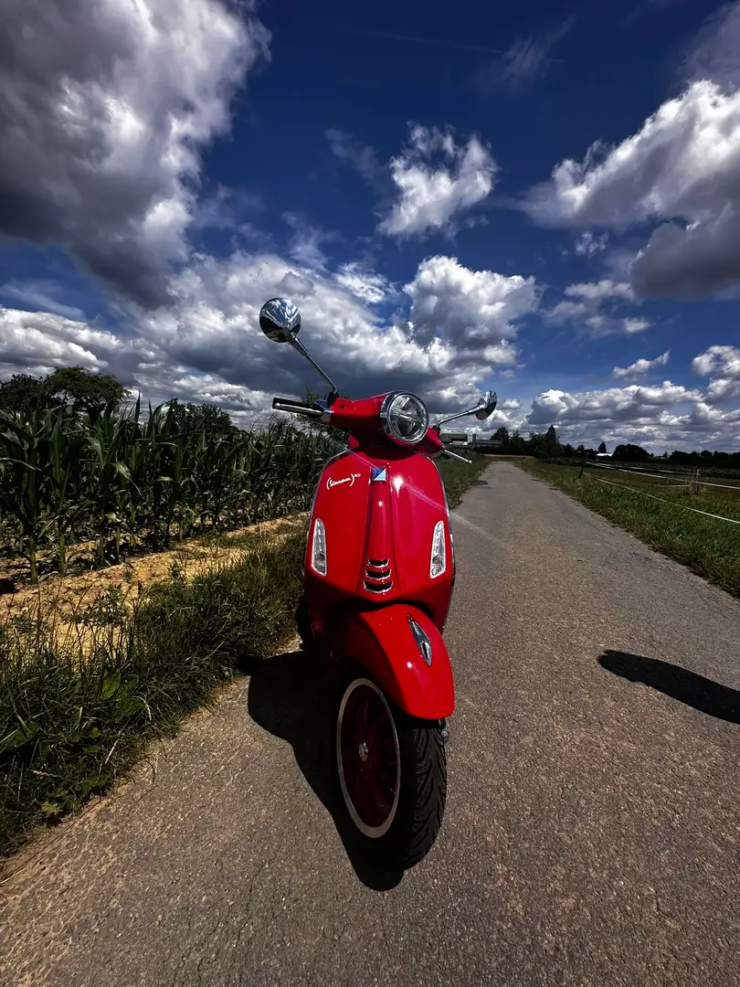 Vespa Primavera 125 RED Sonderedition Rot - 1