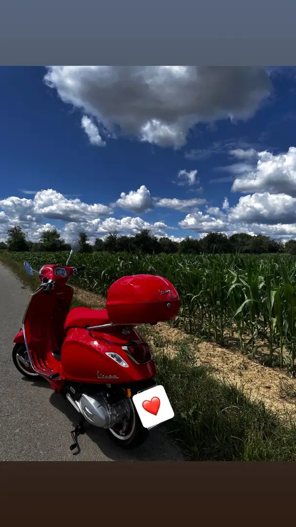 Vespa Primavera 125 RED Sonderedition Rot - 2