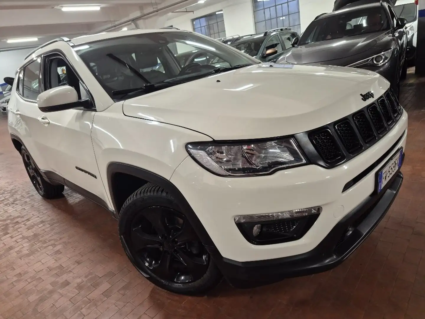 Jeep Compass 1.4 M-air TURBO 140CV "Night Eagle", UNICA PROPR.! Weiß - 1