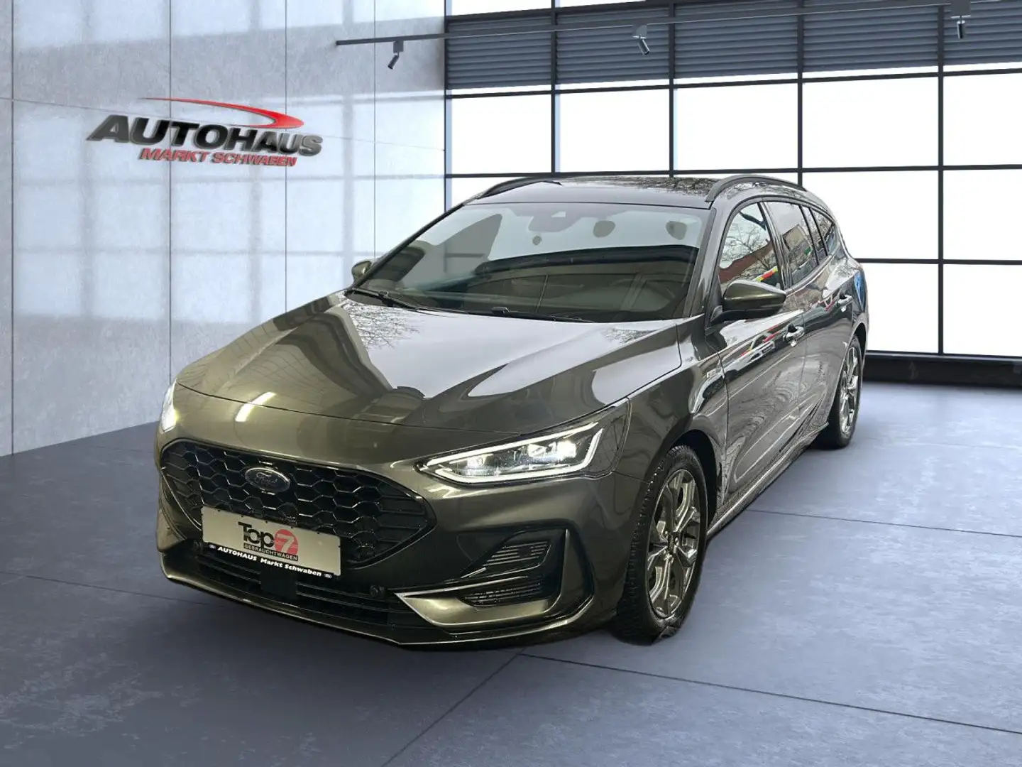Ford Focus ST-Line Bluetooth Navi LED Klima el. Fenster Grau - 2