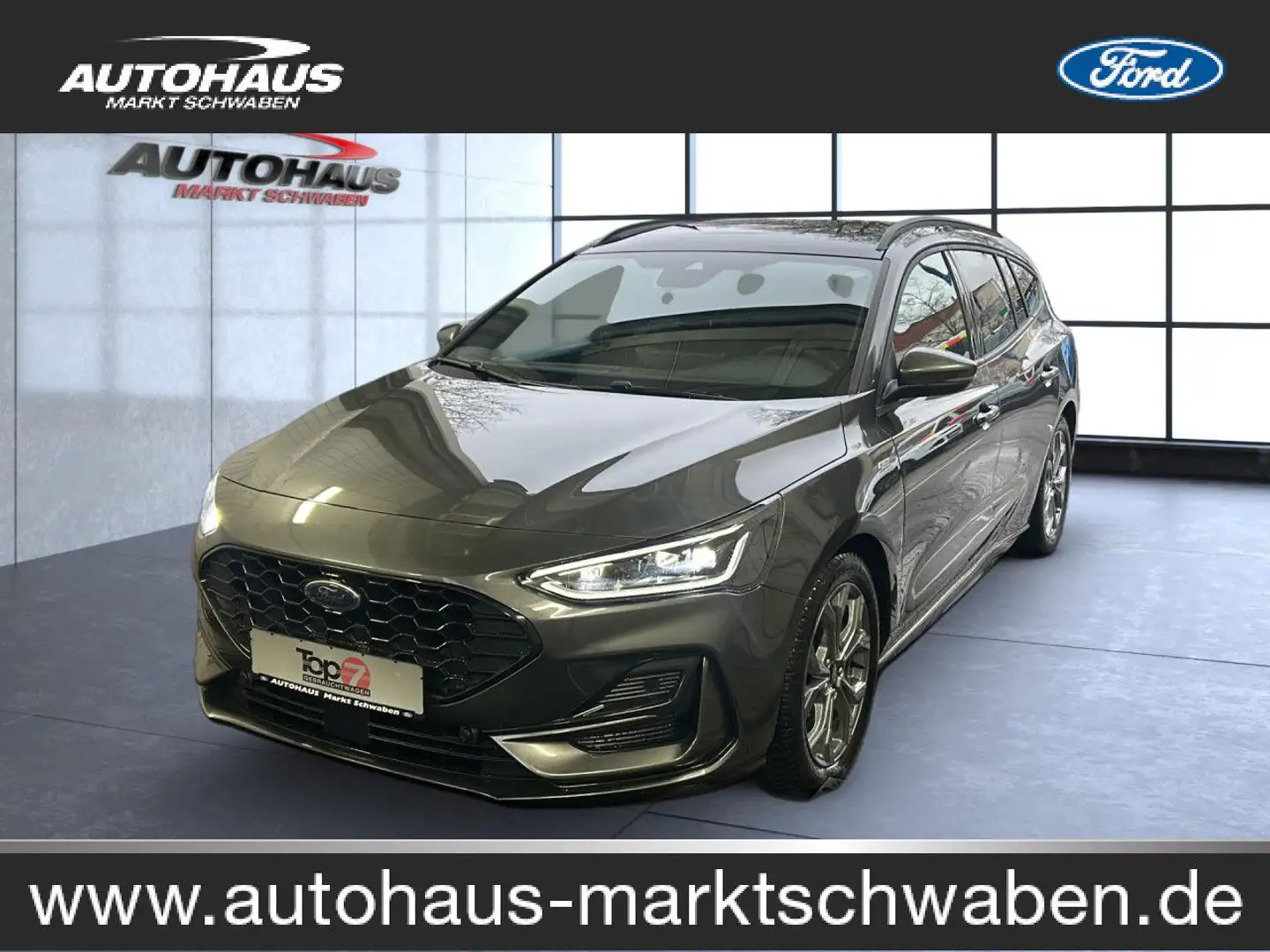 Ford Focus ST-Line Bluetooth Navi LED Klima el. Fenster Grau - 1