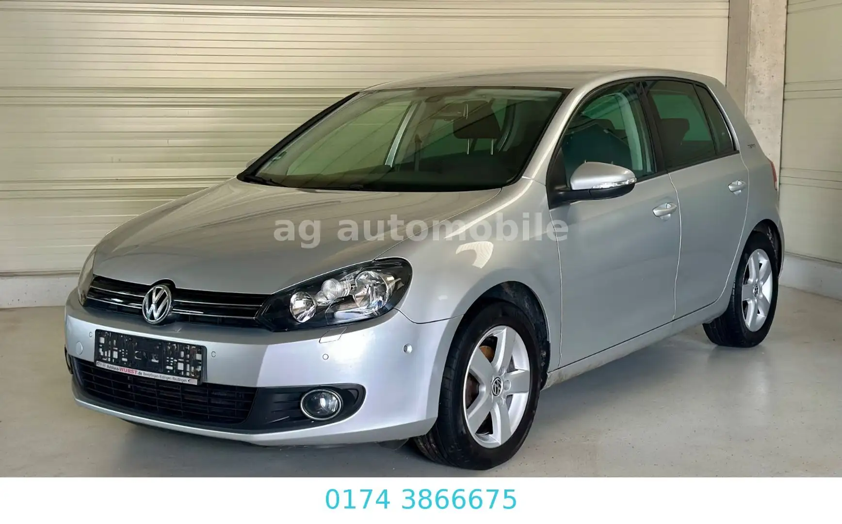 Volkswagen Golf VI Team BlueMotion/BMT Silber - 1
